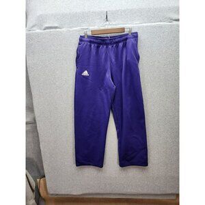 Adidas Womens Purple Climawarm Pants L Polyester